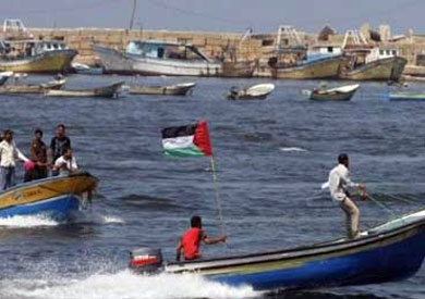 مراكب صيادين فلسطينيين - ارشيفية